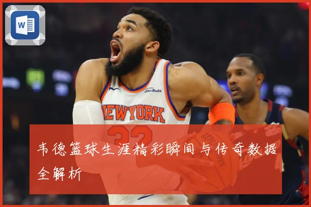 韦德篮球生涯精彩瞬间与传奇数据全解析